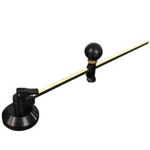 유리절단기 유리커터 40-150cm 유리 커터 6 휠 나침반 흡입 컵 서클이있는 원형, S-120cm