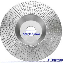 그라인더날 텅스텐 카바이드 우드 샌딩 조각 앵글 그라인더에 대한 디스크를 형성 연삭 연마 휠 플레이트 도구 목공, [03] Surface grinding dis