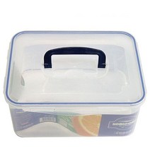 코미코모 김치통 절임통 4L 용기 보관통 가로26세로19.5높이11CM 주방 반찬통, 멋진남자상회 본상품선택