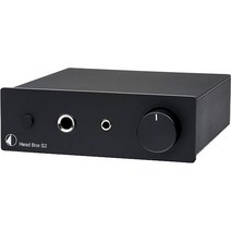 Pro-ject 헤드박스 S2 마이크로 헤드폰 앰프 블랙