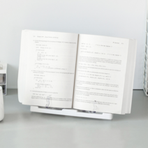 비투비월드 북스탠드 각도조절 독서대(화이트)1_4, free, 단품