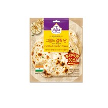 티아시아키친 그릴드 갈릭 난 8p, 20개, 200g