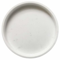 StonePlus 천연 진짜 대리석 화장대 욕실 트레이/깔끔한 정리함 컵용 샴푸 향수 주얼리(블랙 그레이 24.8cm x 3.1cm(9.84 x 1.18인치), Volakas White