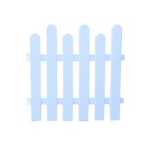 깔끔한 울타리 펜스 원예 화이트 PVC 정원 테라스 휀스 화단 울타리 가림막 담벼락, T