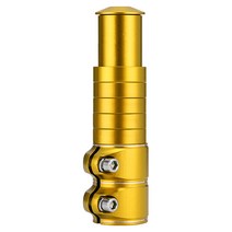 XIHAMA 자전거 핸들업 헤드업 익스텐더, 13.5cm, 골드