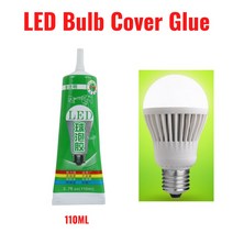 금속 접착제 강력주물용접착제 초강력 110ML Zhanlida LED 전구 커버 플라스틱 금속 접착제 PP / PE ABS PV, 01 LED Glue 110ML 1PC