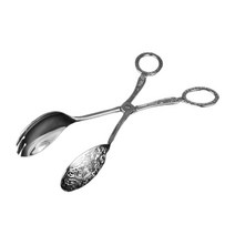 뷔페 스테인리스 스틸 뷔페 파티 케이터링 서빙 서빙 샐러드 케이크 빵, 은, 23cm, 스테인리스 강, 1개