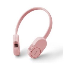 아이리버 플렉시블 넥밴드 선풍기 INF-D7 Lovely Pink