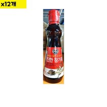 식자재 식재료 도매) 참기름(진한 백설 320ml) x12개 land0765*5459490Yv, 1, 본상품선택