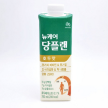 대상웰라이프 뉴케어 당플랜 당뇨환자영양식, 200ml, 20개