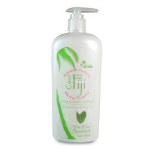 Organic Fiji 너리싱 로션 with 오가닉 코코넛 오일 티트리 스피아민트, 354ml, 1개