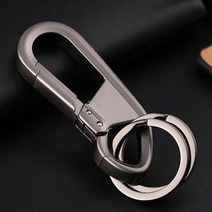 팝마인즈 더블 간치니 벨트식 열쇠고리, 1개, 블랙