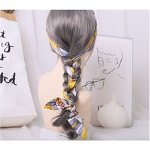 고급 스카프 쁘띠 리본 반다나 가방끈 레이어드 윌리 스카프링 반다나스카프