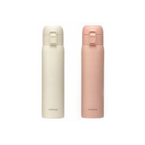 락앤락이지텀블러-스텐원터치보온/보냉병(LHC3255)500ml, 핑크, 500ml