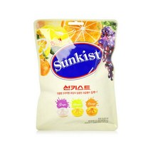 썬키스트 캔디 3가지과일맛 (125g), 단품, 단품