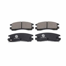 쉐보레 임팔라 2007-2010 및 뷰익 얼루어 2007-2009용 세라믹 후면 브레이크 패드 디스크 패드 세트 QuickS탑 QuietCast Fancomforstic 설치 하