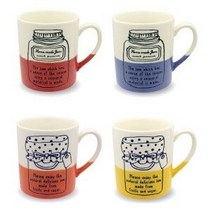 이자와 JAM 잼 머그컵 (4컬러) 일본 수입 머그, 블루베리