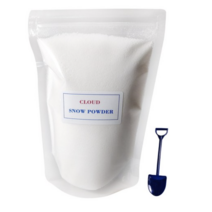 스노우파우더 클라우드 슬라임 재료 100g + 눈삽, 2개, 파우더(흰색)+눈삽(랜덤발송)
