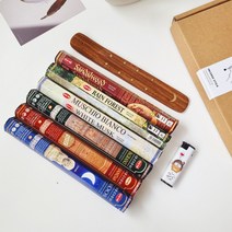 HEM 인센스스틱 6종 홀더 기프트 선물 세트 집들이 답례품 생일 퇴사, (세트1)HEM 6종 인센스 스틱 + 홀더 세트