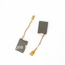 호환 2 pcs 전기 모터 흑연 카본 브러쉬 6x16x22mm 전동 공구 앵글 그라인더 톱 해머 드릴 bosch 180 53/64 x5/8 x15/64