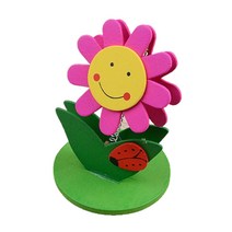 원목메모홀더 귀여운 스탠딩집게 디자인 메모지꽂이