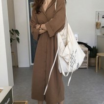 가디건 롱가디건 셔츠 원피스형블라우스 롱셔츠 허리끈 WSST01 (올핀)_1972EA