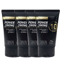 일루몬트 발림성 좋은 미쟝센 파워스윙 매트왁스 10 헤어 울트라 110ml, 4개