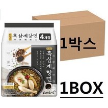 삼양 흑삼계탕면, (120gx32개), 6개