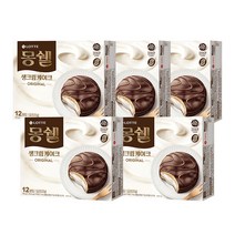 롯데제과 몽쉘 크림 336gx2개+카카오 336gx2개+딸기 336gx1개 외 초코파이 몽쉘, 04.몽쉘크림336gx5