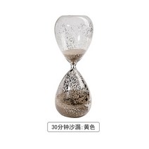 해외 복고풍 북유럽풍 유리 60 분 모래시계 타이머 테스크탑 인테리어 홈장식-11744, 옵션04