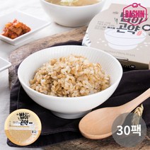[다신샵] 밥이곤약 귀리밥 / 저탄수 식단 즉석잡곡밥, 160g, 30개