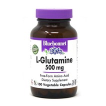 블루보넷 L-글루타민 500mg 100 베지터블 캡슐, 1개, 기본