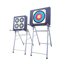 양궁 과녁판 타켓 화살 한궁 표적지 받침대 다트판, 과녁판 C - 64x50x23cm 세트