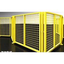 메쉬휀스 전원주택 빌라 바리게이트 안전경계망 펜스, 높이 1.5m  폭 2.5m