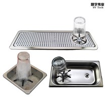 스테인레스 자동 컵세척기 까페 상가, 상세 페이지 참고, 실버