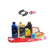 SM6 디젤 순정엔진오일, S오일 세븐골드 6L 엔진오일, 오일필터 + 에어크리너 필터, TCE260(1300CC)