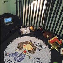 푸아이 런웨이브 놀이매트 플레이매트 장난감 정리매트 친환경 매트 RW1012, Type-F