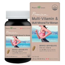 팜그린 멀티비타민 포우먼 1450mg x 90정 종합영양제