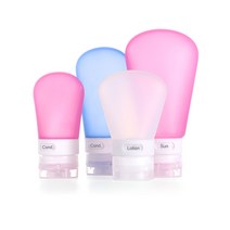 화장품공병(중형/대형)60ml/89ml2종 실리콘화장품용기 여행용실리콘소분용기 말랑한 외출 바캉스 소프트 진공밀페용기, 1개, 블루(대형89ml)