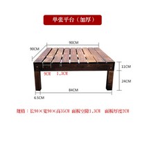 DIY 원목 야외평상 조립식평상 데크 정원 테라스 정자 마루 발코니 부식 방지 나무 바닥 다다미 단계 안뜰 레저 단단한 나무 풍경 조합 플랫, 플랫폼