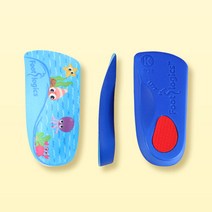 풋로직스 키즈 반깔창 평발교정 안짱다리 아치서포트, K (200~215mm)