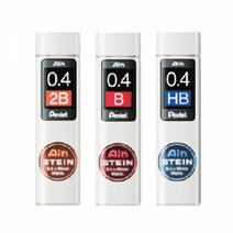 펜텔 아인 슈타인샤프심 C274-2B 2B 0.4mm, 4개