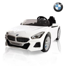 BMW Z4 로드스터 2인승 유아전동차 아기자동차, 화이트