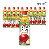 해태 과일촌 아침에사과 500 PET X 24, 상세페이지 참조