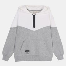 [유솔]논현점 겨울 기모 후드 티셔츠 반오픈 스타일로 편하게! 초등 남아 주니어 선물 강추!!반오픈 후드 맨투맨 ULMH21NUB