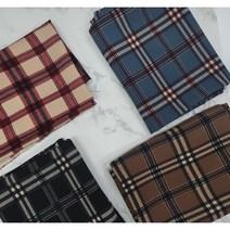 원단킹 대폭 울도비 원단 로열체크 4종 (8107047), 아이보리