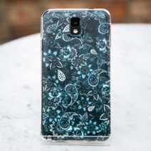 [바보사랑] LG Q7+ Q725 페이즐리 네이비 실리콘 젤리 폰케이스, 상세 설명 참조, 상세 설명 참조