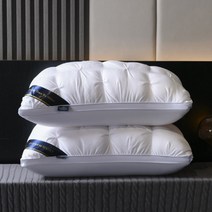 5성급 힐튼 퀄팅다운 호텔베개1000g 호텔이불 3kg 4kg, 퀄팅다운 숙면베개 1000g 블루