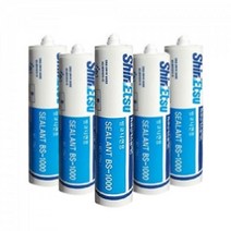 커튼월 단열방수제 외부용 실리콘 카트리지 박스 흑색 빌딩건축용 판넬