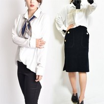 셀러허브 패션 빅사이즈사랑해요 0406L009 데일리 롱 블라우스 HG